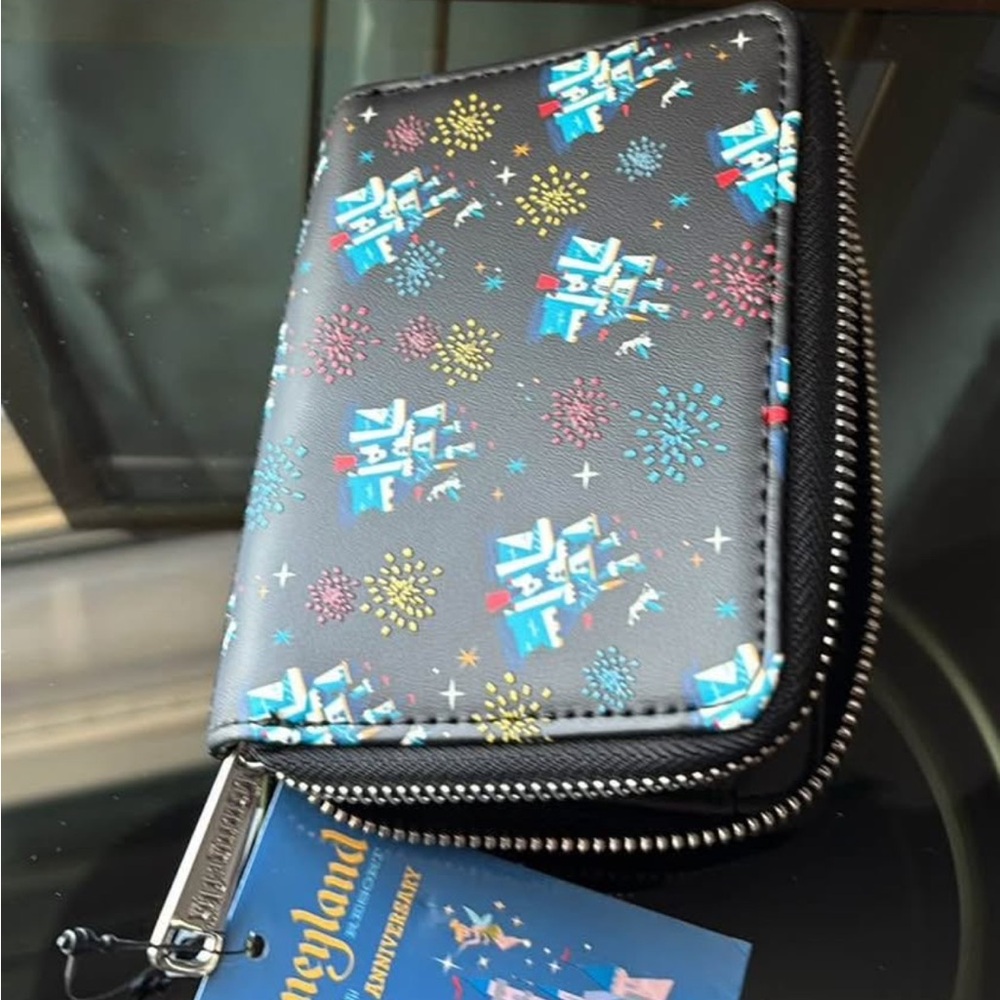 Disneyland Resort 65th anniversary Loungefly Wallet New - Picture 3 of 3